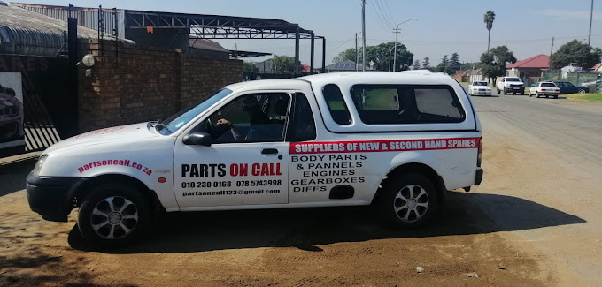 Parts On Call delivery van - Fast VW parts delivery across South Africa